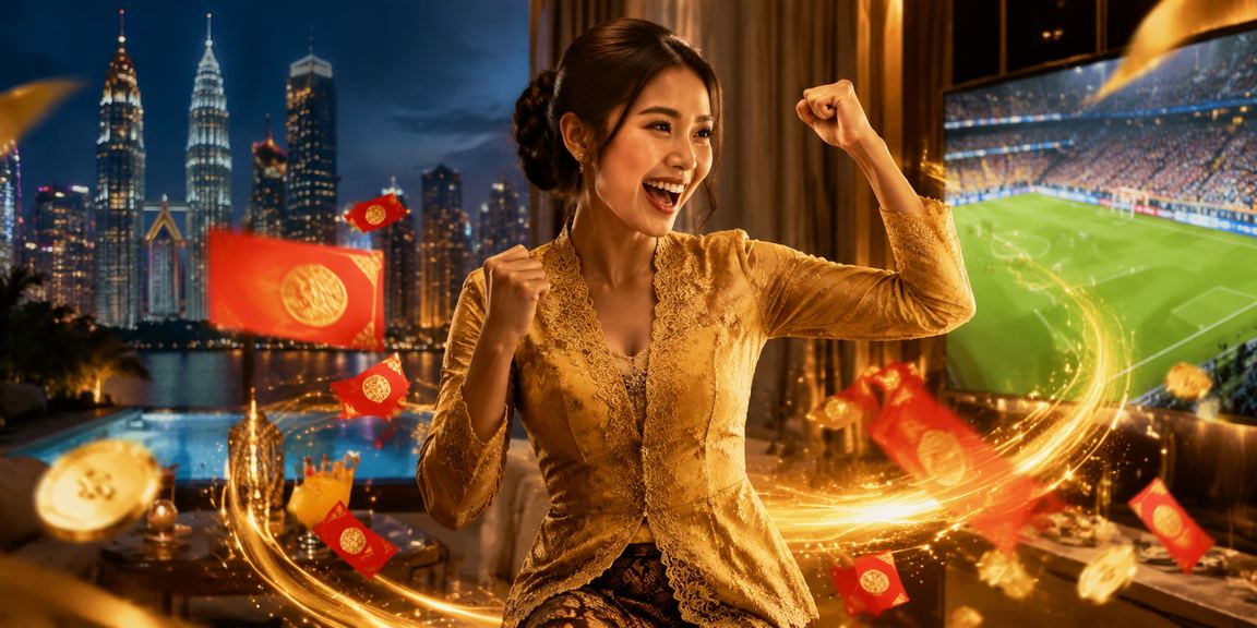 Bonus sampul merah Kuala Lumpur kebaya warisan budaya Malaysia 4dyes
